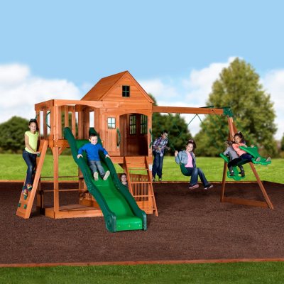 sam's club wooden swing sets