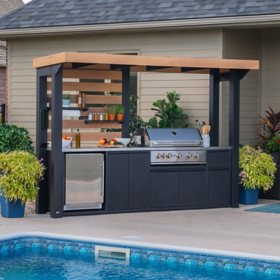 Backyard Discovery Fusion Flame Outdoor Kitchen