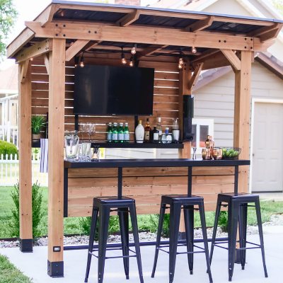 Backyard Discovery Cedar Springs Outdoor Bar