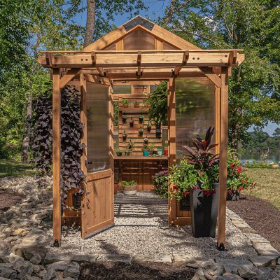 Backyard Discovery Bellerose Cedar Greenhouse - Sam's Club
