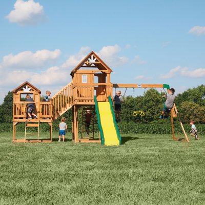 wooden swing sets sam's club