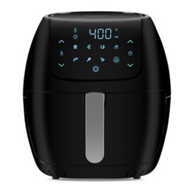 BEAR Air Fryer QZG-B14C1, 10 in 1 Digital Air Fryer Oven 6.5 QT with Free  Recipes –