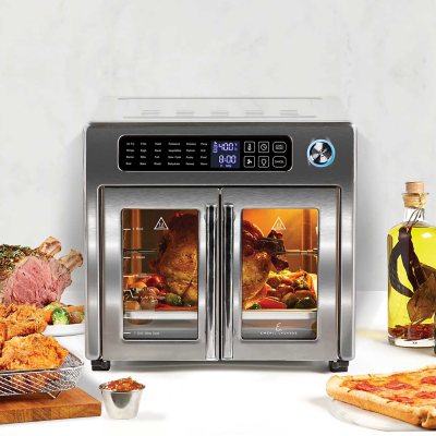 Kitchen Elite AFO23236SS 25qt French Door Air Fryer Oven / BrandsMart USA