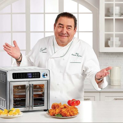 Emeril Lagasse Stainless Steel 10-in-1 French Door AirFryer 360