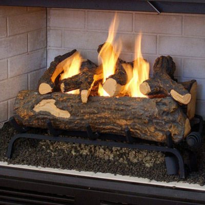 Gel Fireplace Logs can Transform an Unused Fireplace