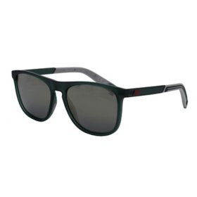 New Balance NB870-085S Full Rim Rectangle Wrap Sunglasses		 		 		 		 		 		