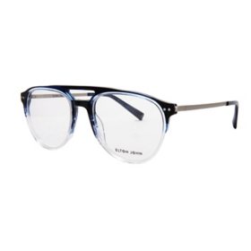 Elton John Eyewear, Blues, Aviator Eyeglasses, Session Musician Collection