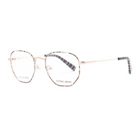 Elton John Eyewear, Bach, Modified Square Eyeglasses, Formative Years Collection
