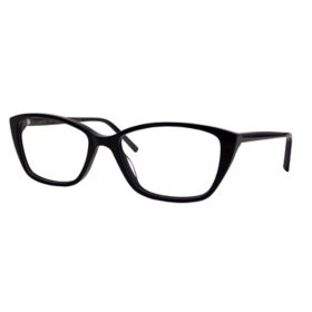 Sun Sydney - Rectangle Black Frame Prescription Sunglasses