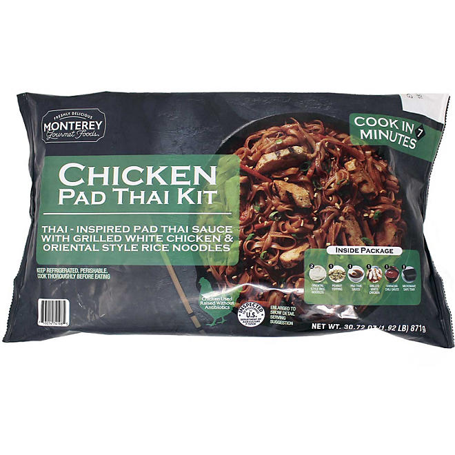 Monterey Gourmet Foods Chicken Pad Thai Meal Kit (30.72 oz.)