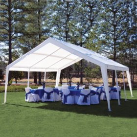 Expandable 2-in-1 Canopy from 12' x 20' to 20' x 20' by King Canopy