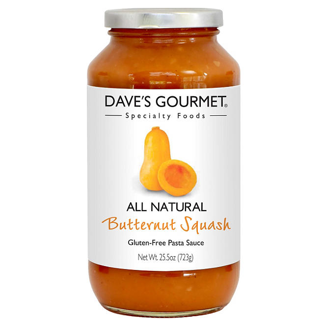 Dave's Gourmet Butternut Squash Pasta Sauce (2 pk., 25.5 oz. ea.)