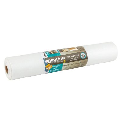 Smooth Top Easyliner Brand Shelf Liner - White, 12 in. x 30 ft.