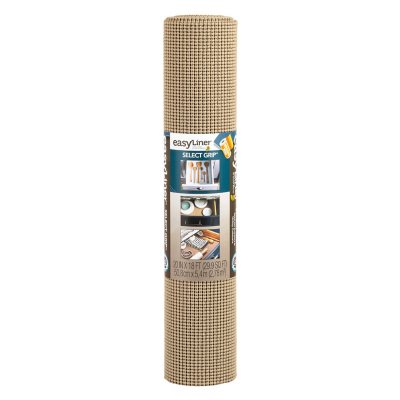 Duck 20 Taupe Easyliner Select Grip Shelf Liner - 18 ft