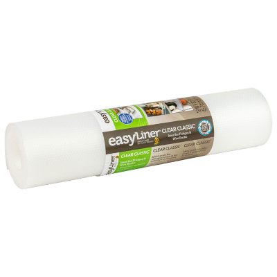 Duck Brand Smooth Top Easy Liner Non-Adhesive Shelf Liner - White