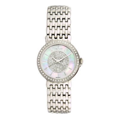 Croton diamond shop watch