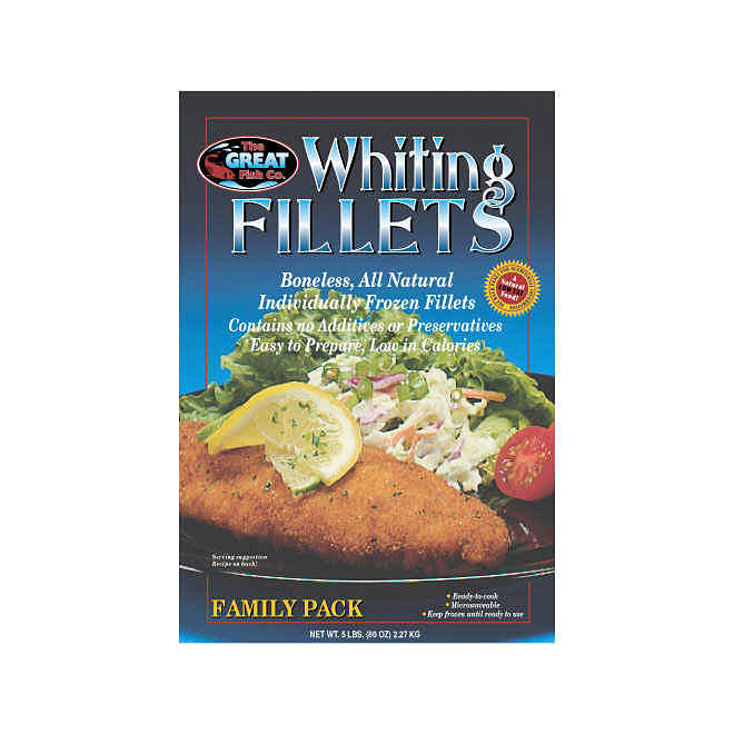 The Great Fish Co. Whiting Fillets - 5 lbs.