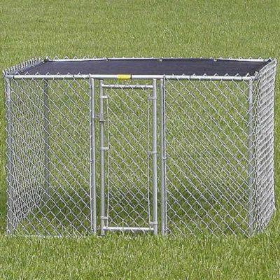 Dog Kennel w Shade Cover 4 W x 6 L x 4 H Sam s Club