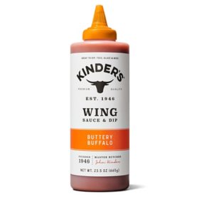 Kinder's Buttery Buffalo Wing Sauce, 23.5 oz.