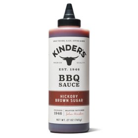 Kinder's Hickory Brown Sugar BBQ Sauce 27 oz. 