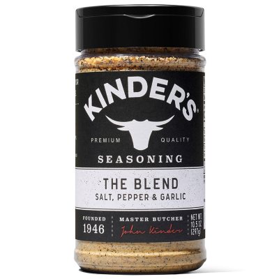 Kinder's The Blend Seasoning Salt, Pepper and Garlic (10.5 oz.) - Sam's Club