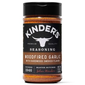 Kinder's Woodfired Garlic Rub with Smoked Flavor 9.5 oz.