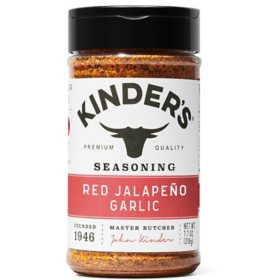 Kinder's Red Jalapeno Garlic Seasoning 7.7 oz.