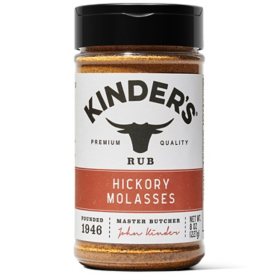 Kinder's Hickory Molasses Rub and Seasoning 8 oz.