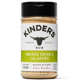 Kinder's Smoked Onion and Jalapeno Rub (9.5 oz.)