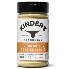 Kinder's Roasted Garlic Brown Butter Seasoning (9 oz.)
