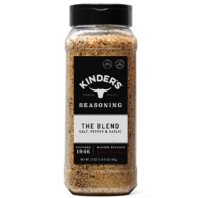 Kinder's The Blend Seasoning Salt, Pepper and Garlic 27 oz.