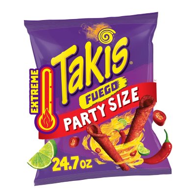 Takis Fuego 6 pc / 3.25 oz Snack Size Case, Hot Chili Pepper & Lime  Flavored Extreme Spicy Rolled Tortilla Chips - Yahoo Shopping