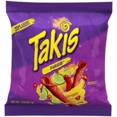 Takis Fuego Rolled Tortilla Chips (1 oz., 46 pk.)