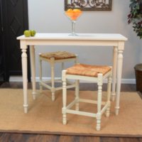 Freeport Table and 2 Stools Bar Set (Various Colors)