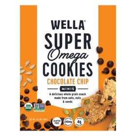 Wella Organics Chocolate Chip Oatmeal Super Omega Squares 1.17 lbs.