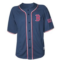 MLB Adult Team Color Jersey Tee Boston Red Sox