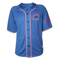 MLB Adult Team Color Jersey Tee Chicago Cubs