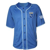 MLB Adult Team Color Jersey Tee Kansas City Royals