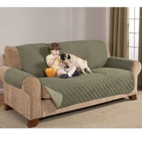 Quilted Water Absorbent Reversible Furniture Protectors Sofa