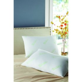 Bamboo Polyfill Pillows Jumbo 2 Pack Sam S Club