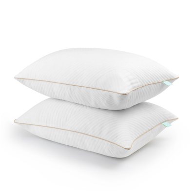 Martha Stewart Natural Essence Conforming Memory Foam Cluster Pillows ...