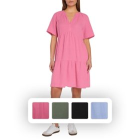 Gap Women's Gauze Tiered Dress