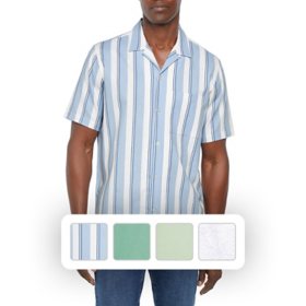Gap Men's Short Sleeve Button-Up Linen Shirt