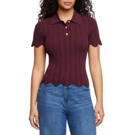 Express Women's Pointelle Polo
