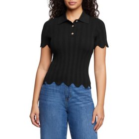 Express Women's Pointelle Polo