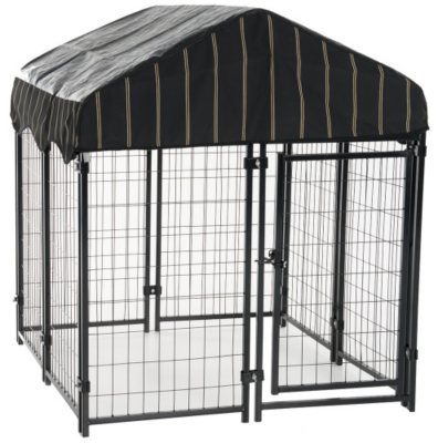 Lucky Dog Pet Resort Kennel With Cover 4 W X 4 L X 52 H Sam S Club