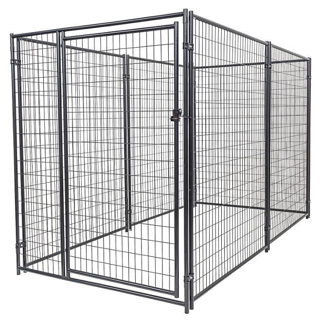 Lucky Dog Modular Kennel Welded Wire Kit (10'L x 5'W x 6'H)