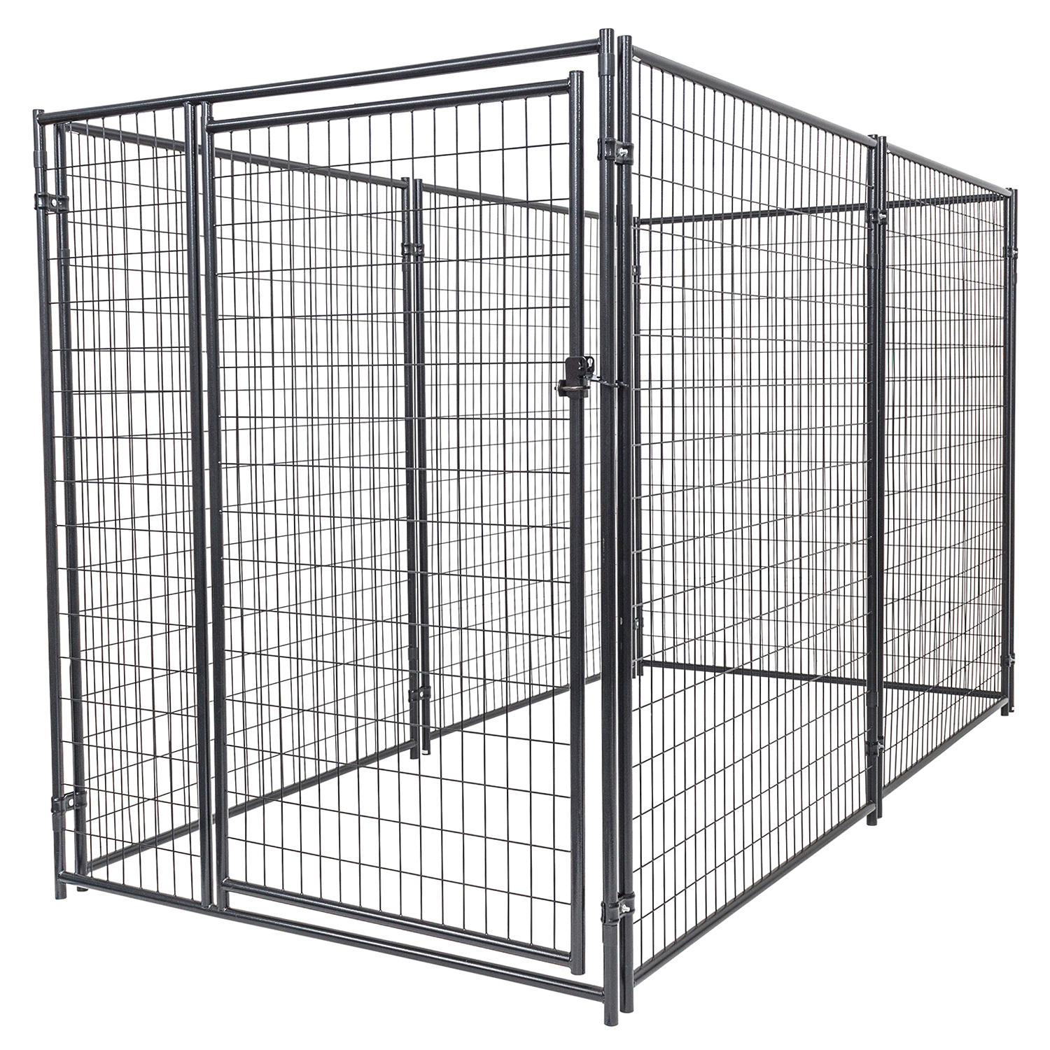 Lucky Dog Modular Kennel Welded Wire Kit (10’L x 5’W x 6’H)