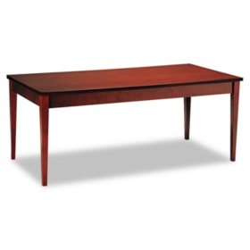 Mayline Luminary Series Wood Veneer Table Desk Cherry Sam S Club