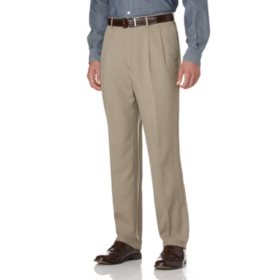 Savane Big Tall Pleated Expander Waist Dress Pants Assorted